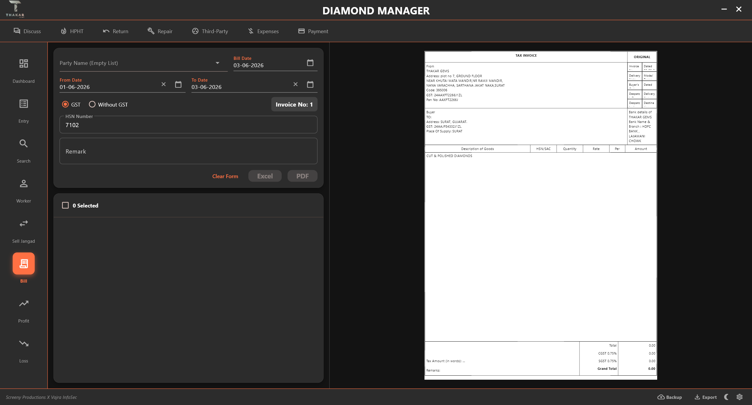 Invoice Generator