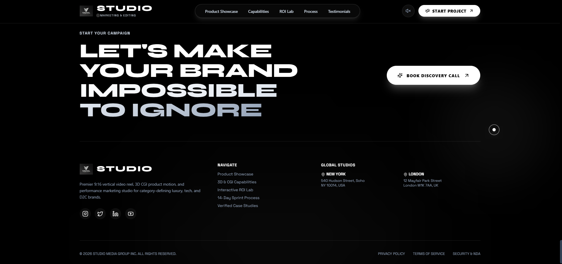 Global Studio Presence